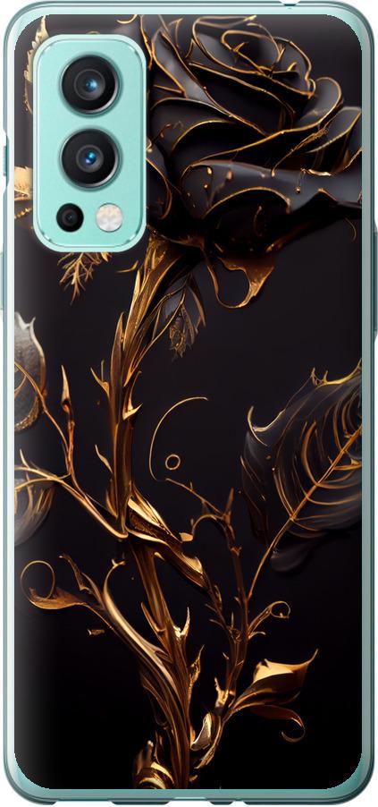 Чехол на OnePlus Nord 2 Роза 3 (5552u-2468-42517)