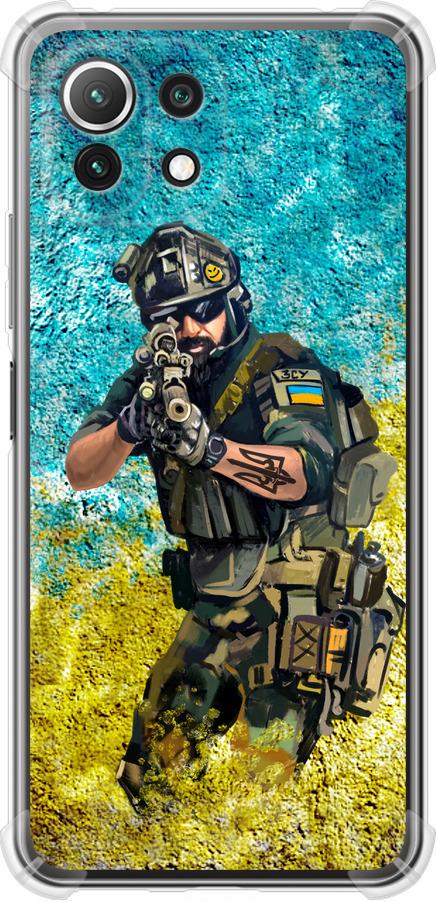 Чохол на Xiaomi Mi 11 Lite Воїн ЗСУ (5311sp-2281-42517) Чохол на Xiaomi Mi 11 Lite Воїн ЗСУ (5311sp-2281-42517)