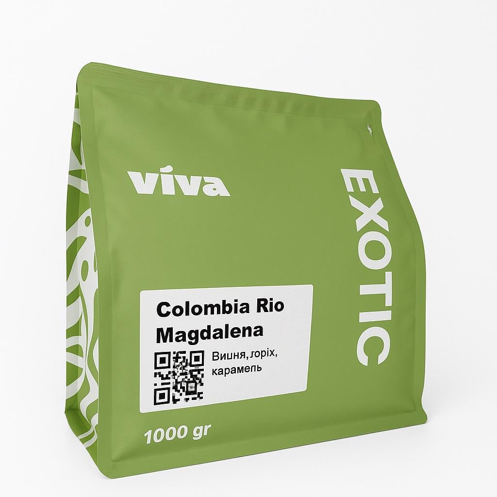 Кава зернова Viva Coffee Colombia Rio Magdalena 1 кг (33549863)