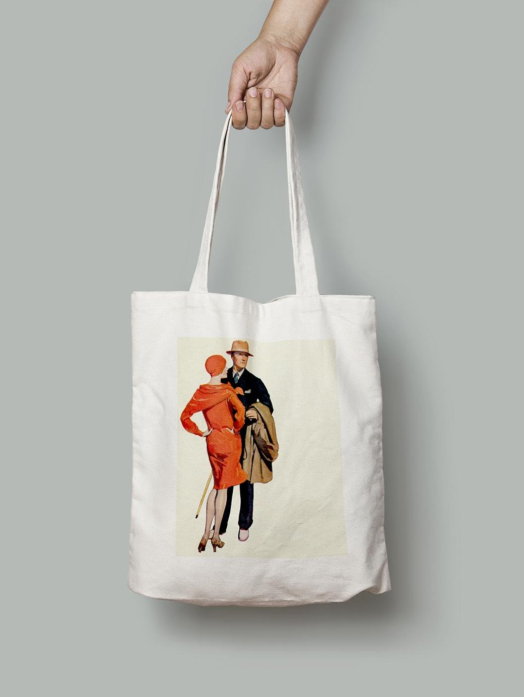 Эко-сумка Знакомство с Фрау шопер (FA08056_Bag)