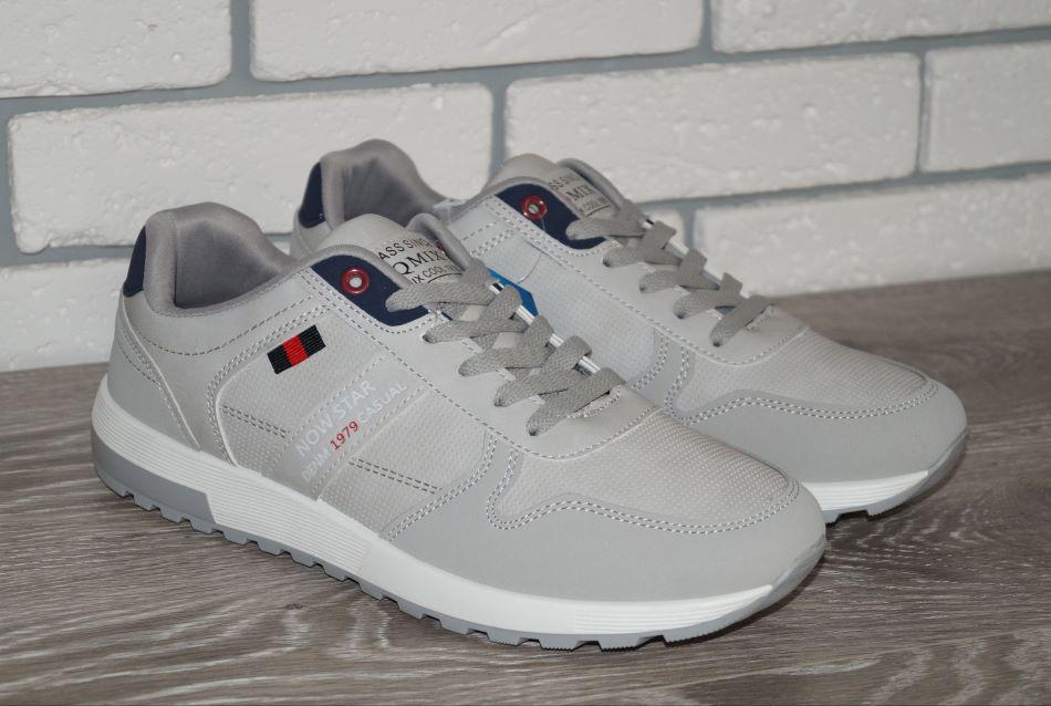 Кроссовки Youngzone 43 р. 27,5 см Серый (30295-43)