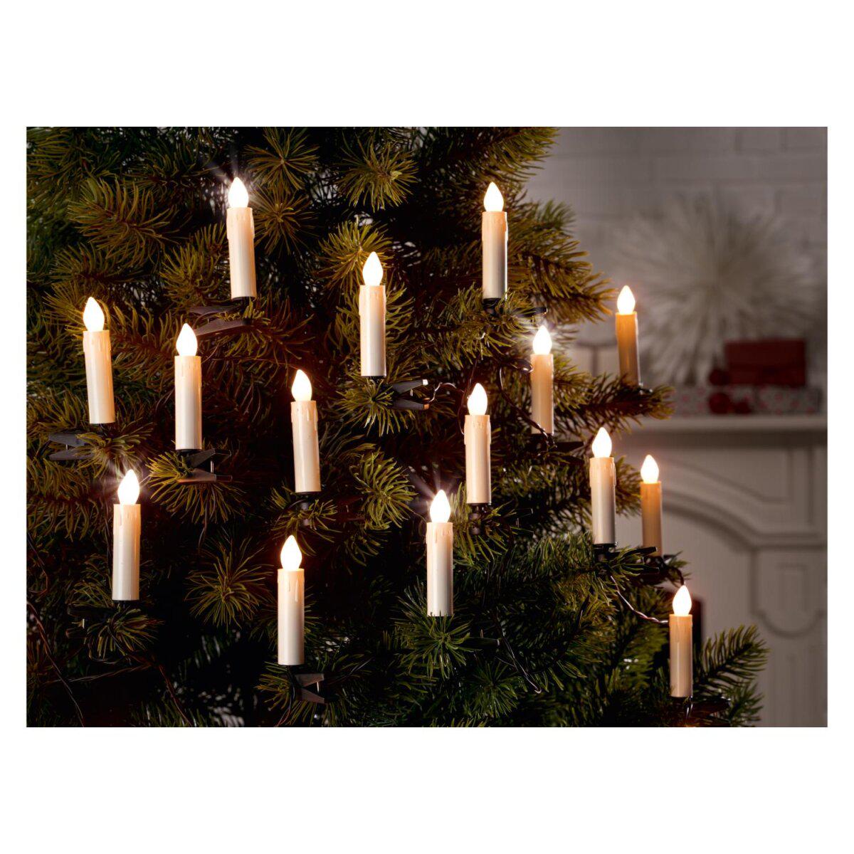 Гірлянда Livarno Home Свічки 20 LED з таймером на батарейках (P1-00316)