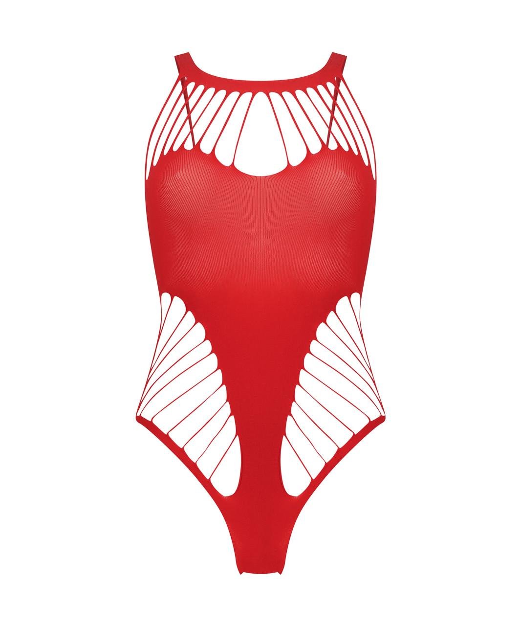 Боди-сетка Hunkemoller красный S/M