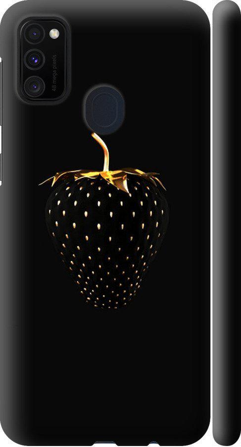 Чехол на Samsung Galaxy M30s 2019 Черная клубника (3585m-1774-42517)