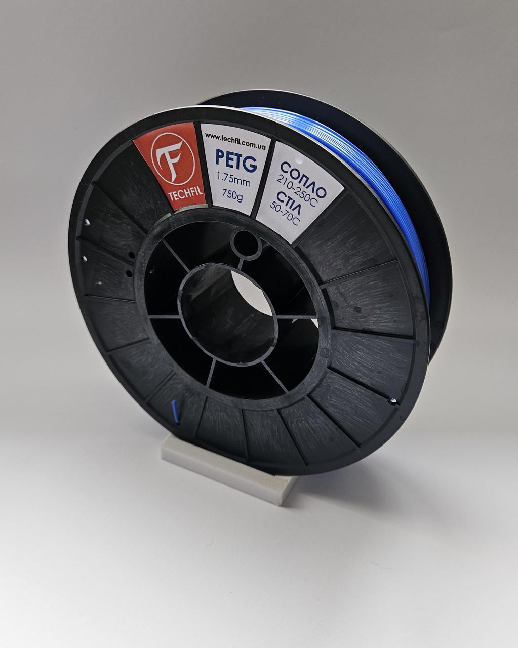 Нить для 3D печати PETG Techfil марка 074 1,75 мм Синий - фото 3 Нить для 3D печати PETG Techfil марка 074 1,75 мм Синий - фото 3