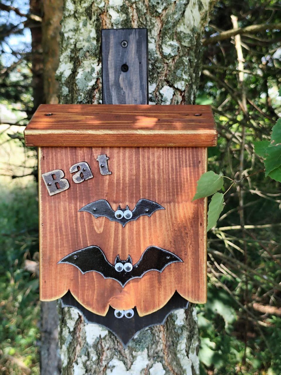 Дом для летучих мышей Сибелла подвесной 30х20х6,5 см Коричневый - фото 7 Дом для летучих мышей Сибелла подвесной 30х20х6,5 см Коричневый - фото 7