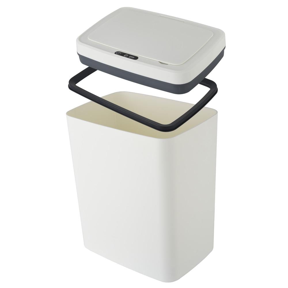 Мусорное ведро сенсорное MIXXUS WAVE-TC0110 прямоугольное 10 л White (MI7073) - фото 8 Мусорное ведро сенсорное MIXXUS WAVE-TC0110 прямоугольное 10 л White (MI7073) - фото 8