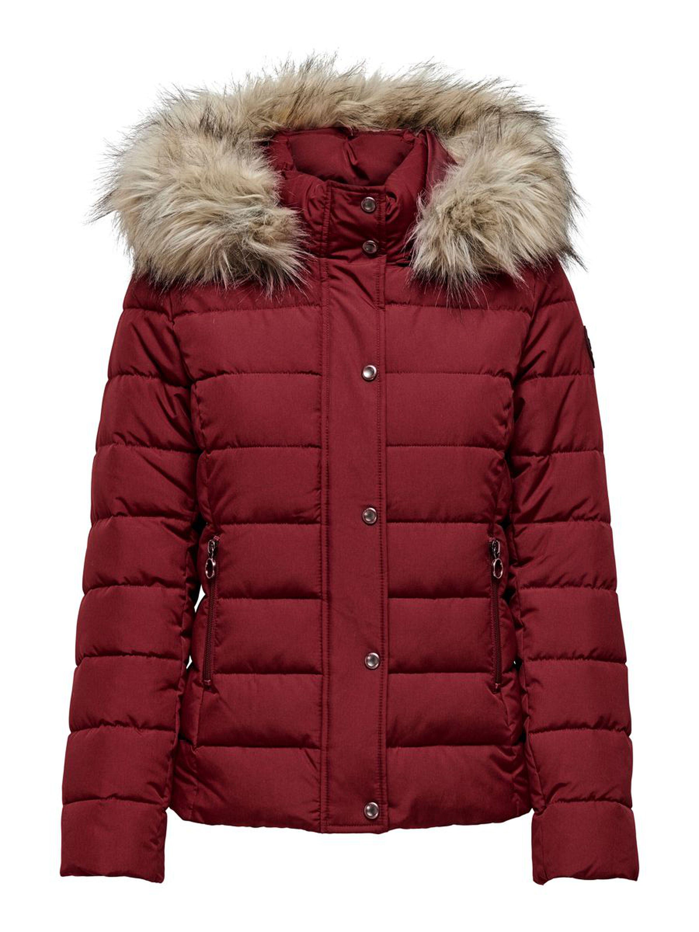 Куртка женская Only 15205635 M Бордовый Куртка женская Only 15205635 M Бордовый