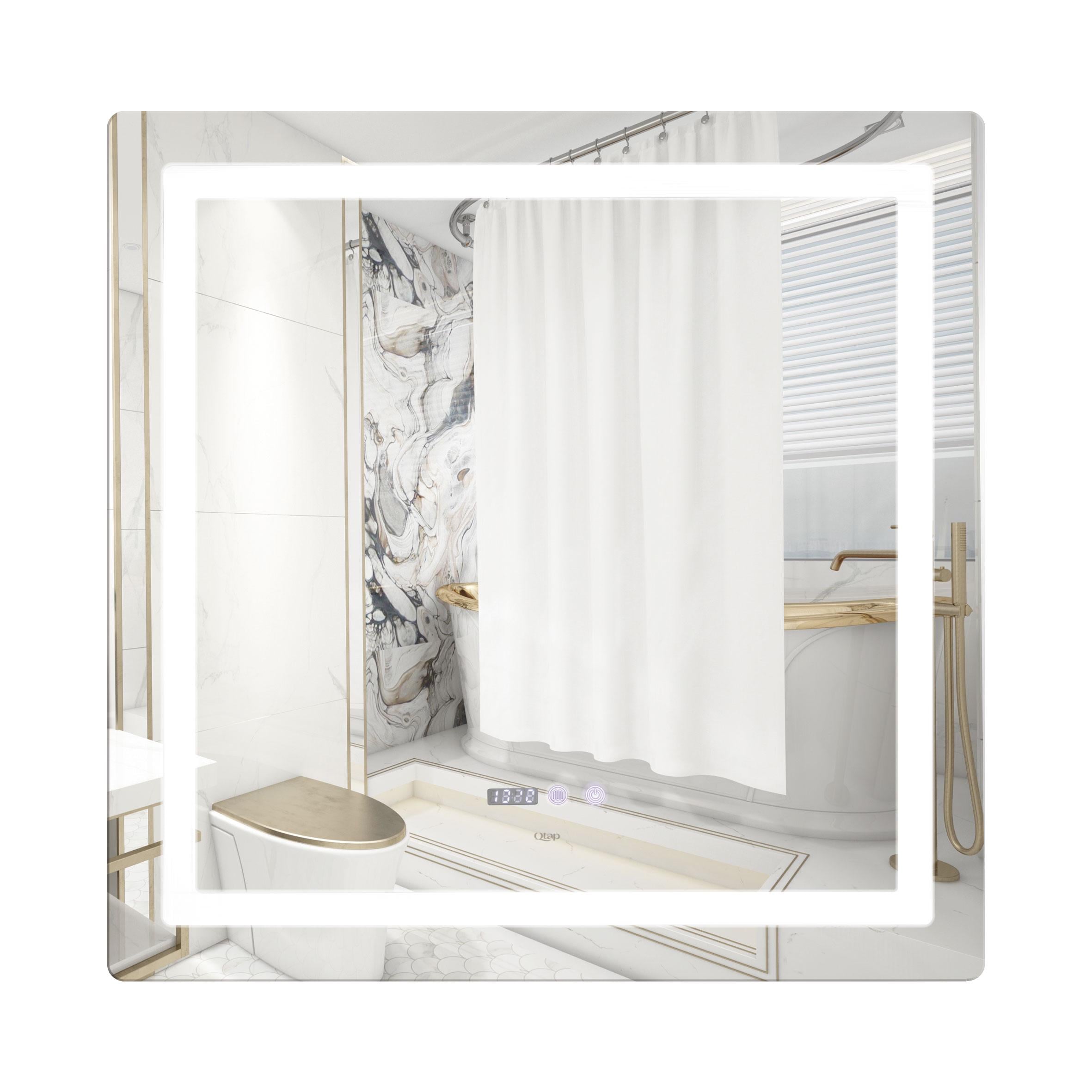 Зеркало Qtap Mideya 800x800 мм (QT2078NCF8080W)