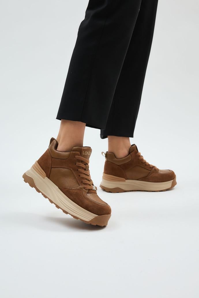 Ботинки женские LONZA р. 39 Коричневый (199254) - фото 2