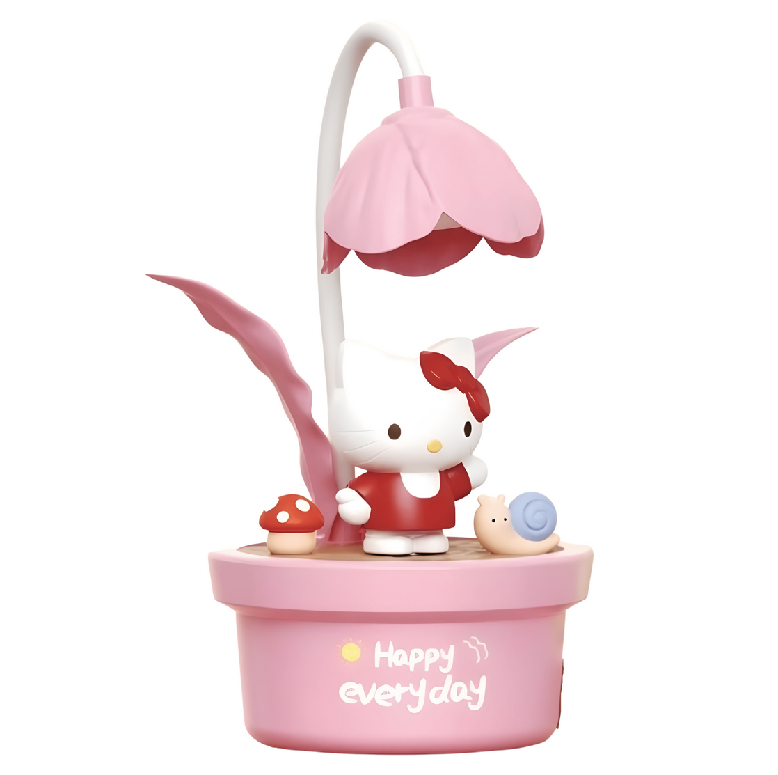 Настольная лампа Hello Kitty цветочный горшок Розовый (351E) - фото 1 Настольная лампа Hello Kitty цветочный горшок Розовый (351E) - фото 1