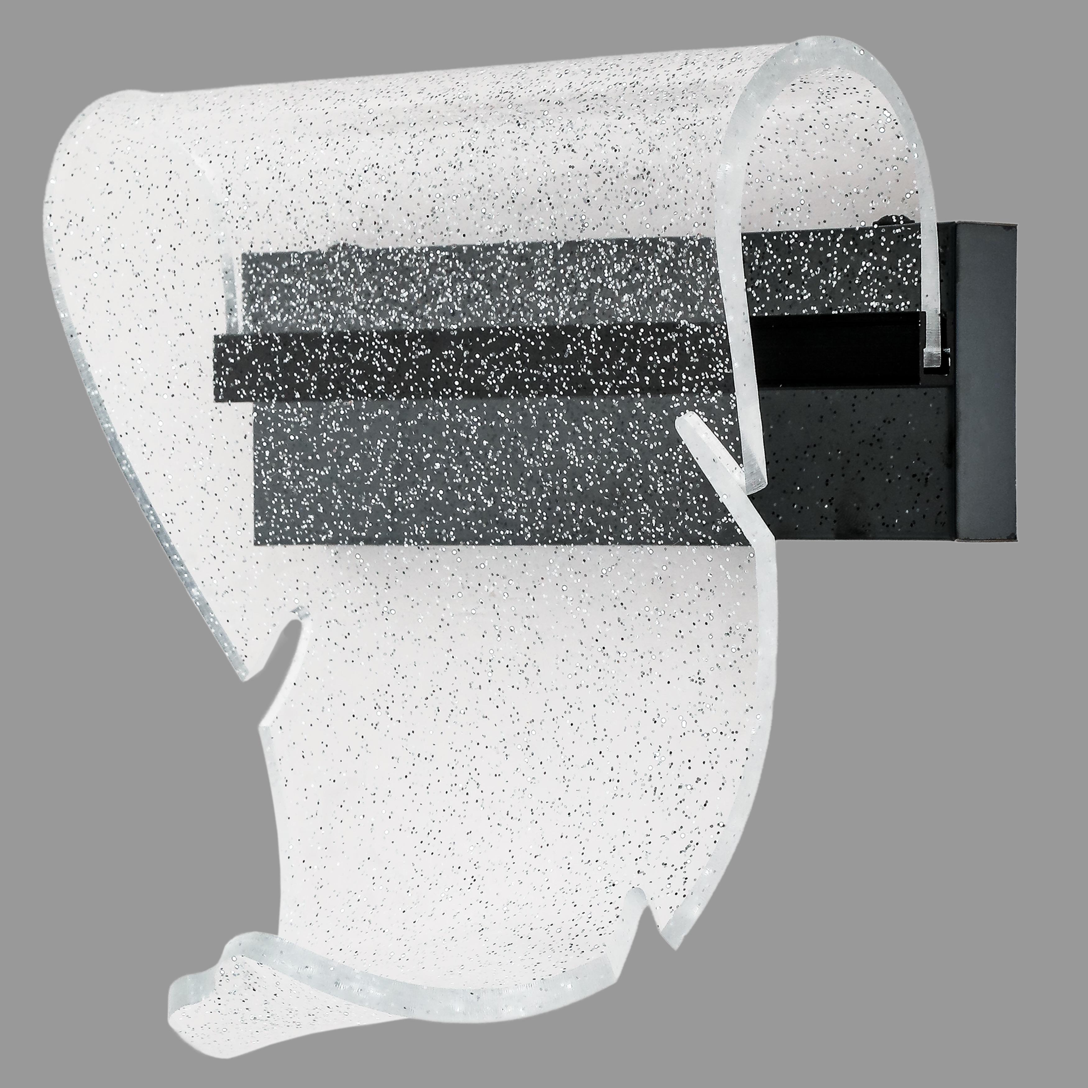 Світильник/бра настінний з блискітками 2,5W Чорний (74-W2508 BK)