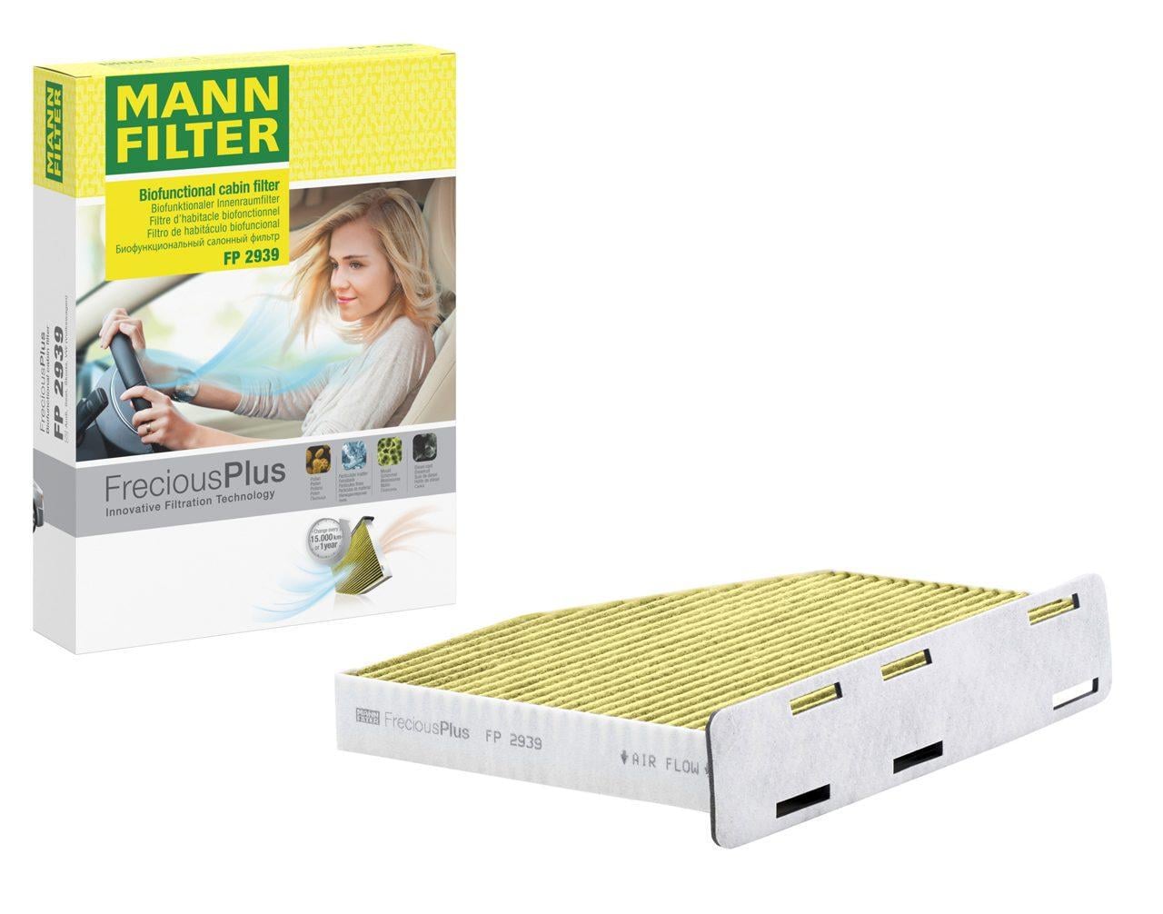 Фільтр салону повітряний Mann-Filter (FP2939)