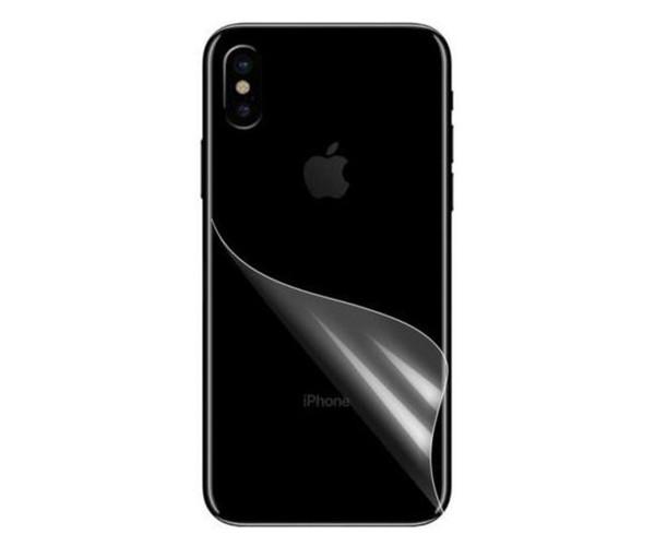 Противоударная гидрогелевая пленка Hydrogel Film для Apple iPhone X на заднюю панель, Transparent
