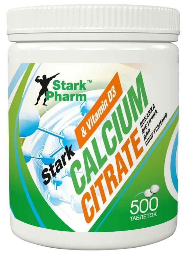 Витамины Stark Pharm Calcium Citrate & Vitamin D3 1000 мг 500 таблеток