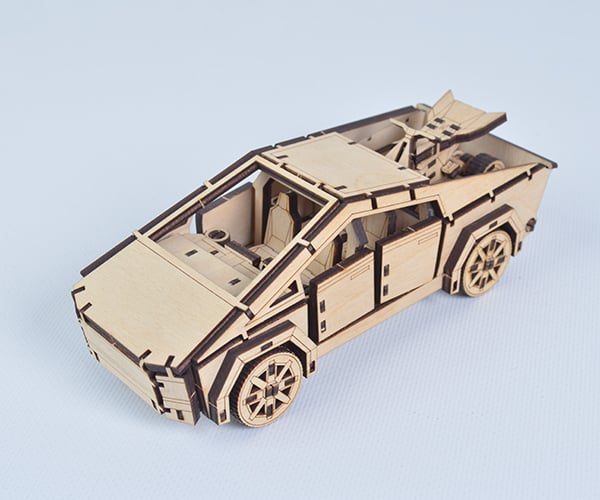 Дерев'яний конструктор 3DBRT квадроцикл і пікап