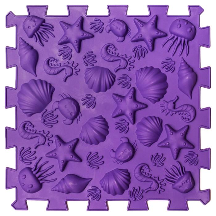 Килимок масажний пазл морські 1 ел. Фіолетовий - фото 1 Килимок масажний пазл морські 1 ел. Фіолетовий - фото 1