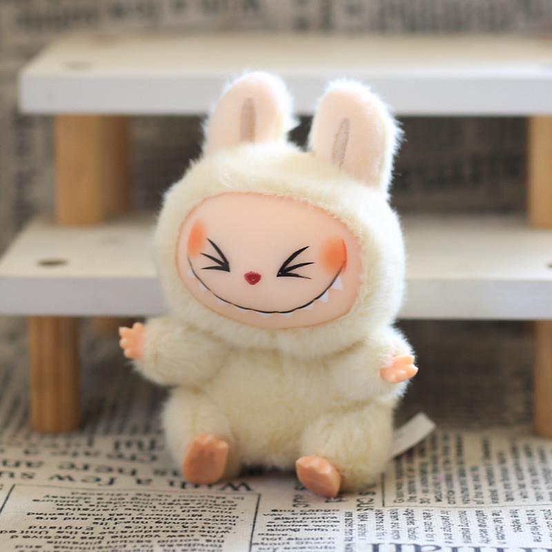 Фигурка мягкая плюшевая Labubu The Monsters SI SI have a seat аниме 14 см