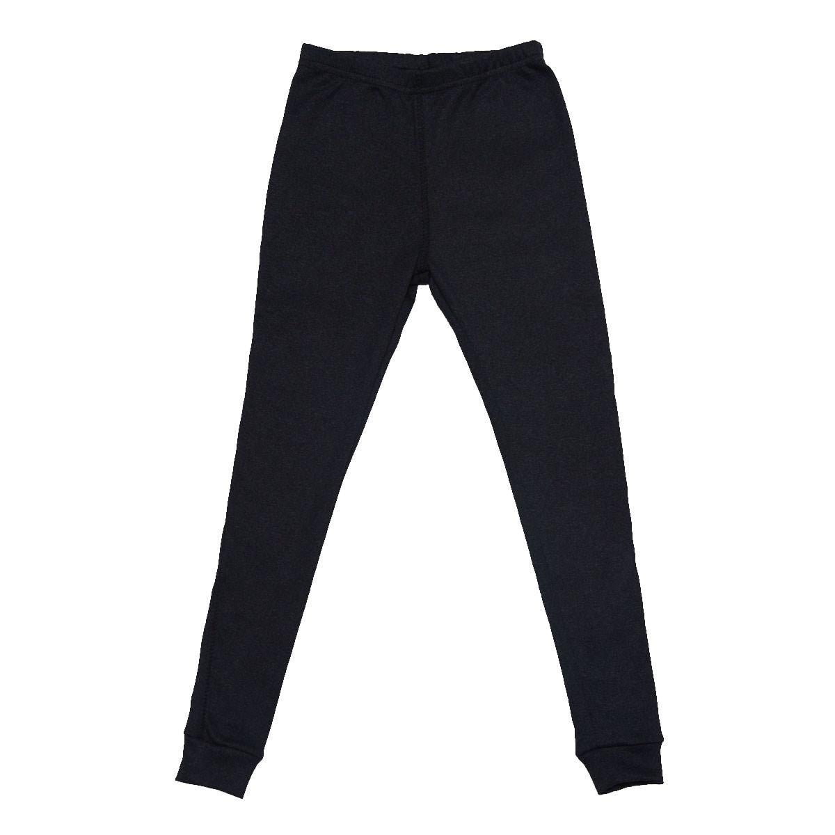 Кальсоны детские утепленные 164 см Черный