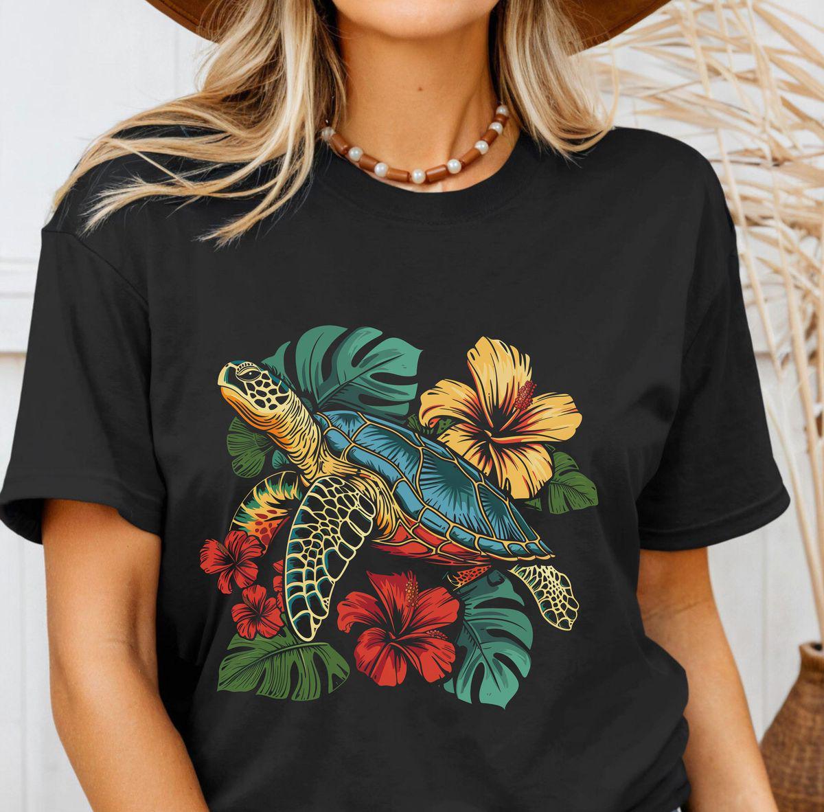 Футболка женская с принтом Pin-000-801 повседневная L Черный (2664084168)