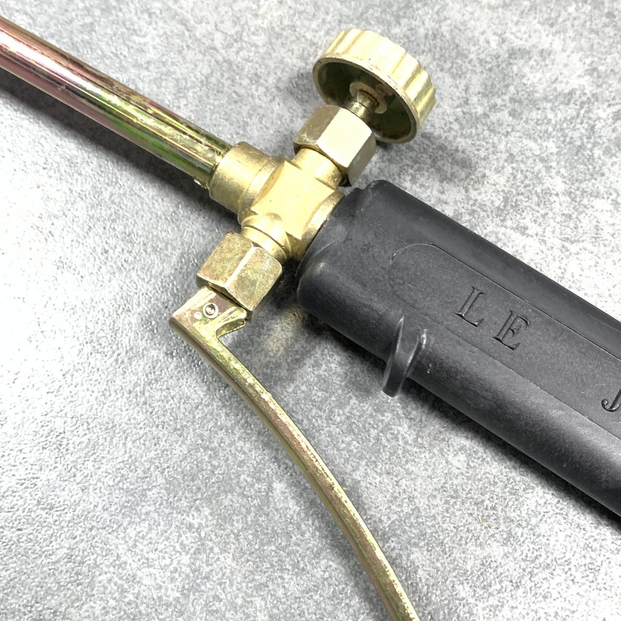 Газовая горелка для смоления с регулятором и клапаном 700 мм сопло Ø50 мм х 100 мм - фото 4 Газовая горелка для смоления с регулятором и клапаном 700 мм сопло Ø50 мм х 100 мм - фото 4