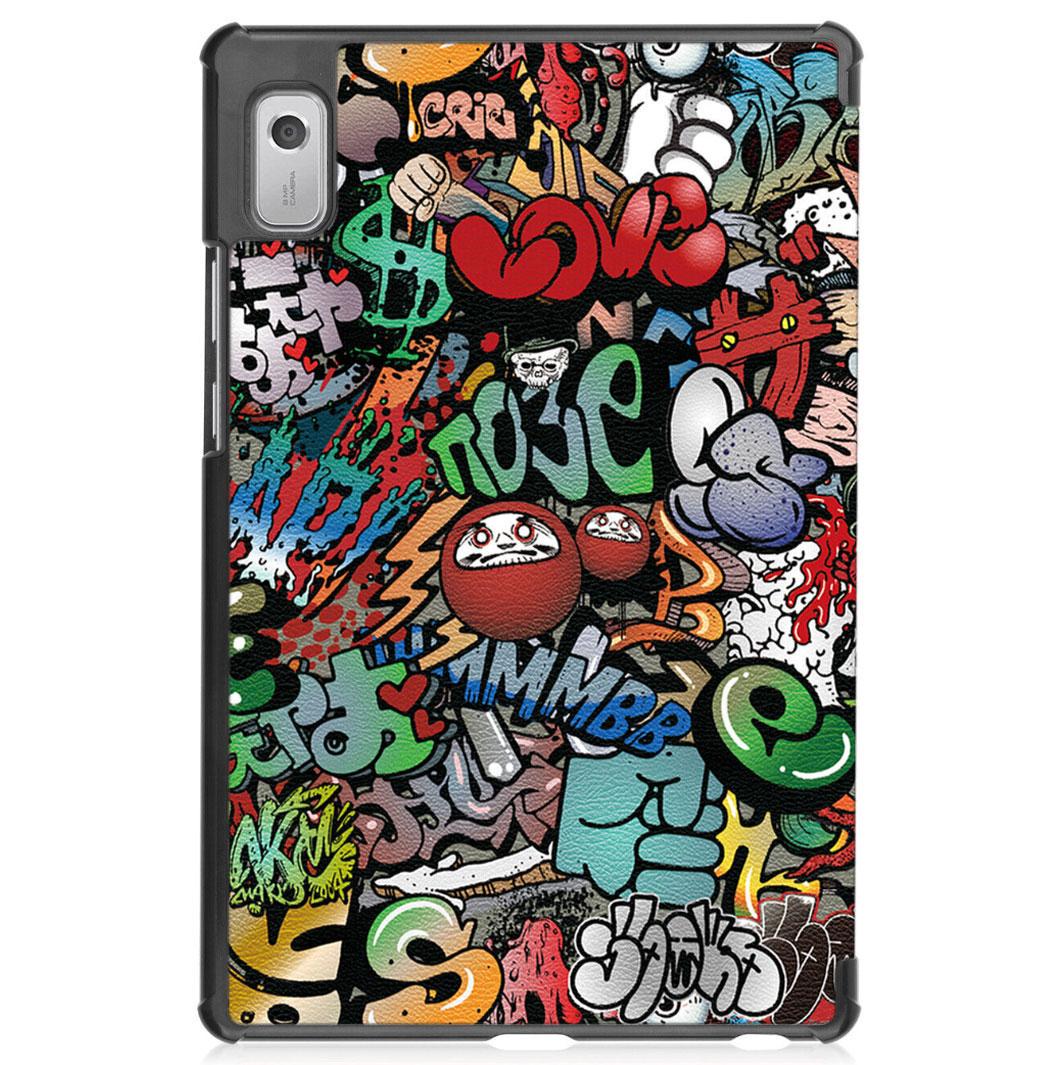 Чехол Primolux Slim Graffiti для планшета Lenovo Tab M9 TB-310 (1853952898) - фото 2 Чехол Primolux Slim Graffiti для планшета Lenovo Tab M9 TB-310 (1853952898) - фото 2