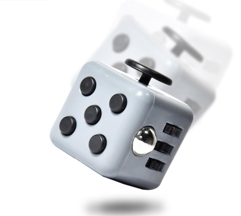 Іграшка-антистрес Fidget Cube з кнопками Сірий (86915593) - фото 4