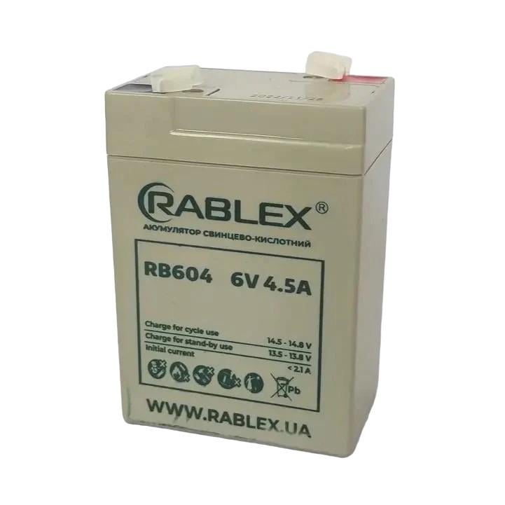 Акумулятор Rablex RB-604 6V 4,5A (14102750)