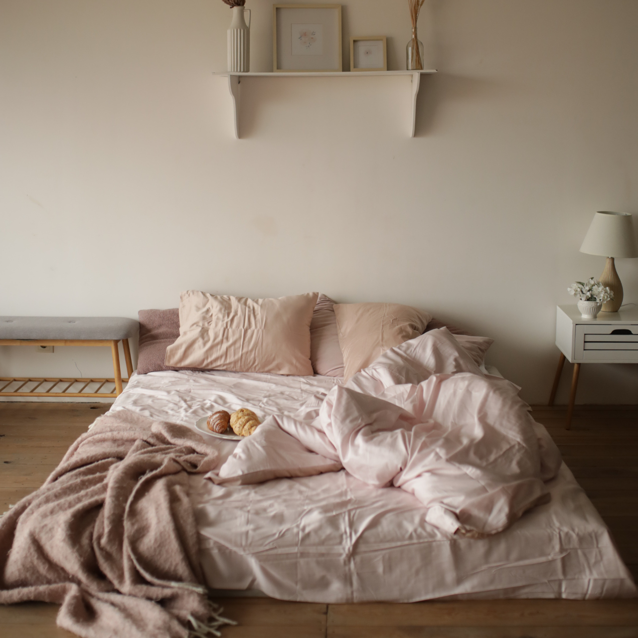 Постільна білизна Ohra Home Сатин Kiss сімейний Рожевий