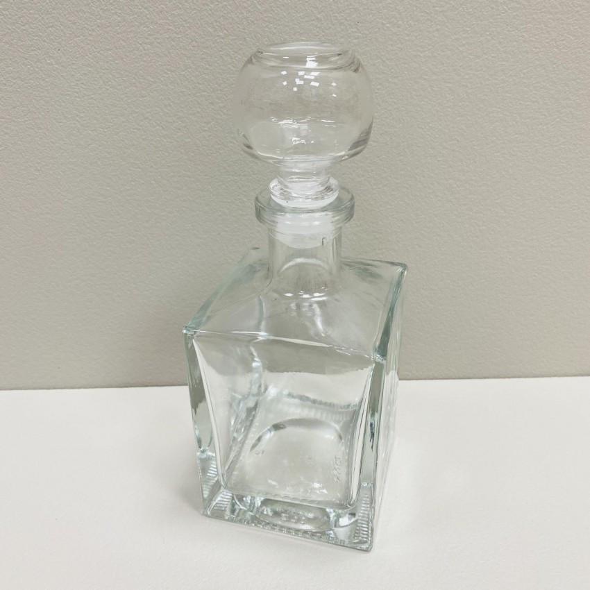 Графин-штоф стеклянный Киев со стеклянной пробкой 500 мл (9453) - фото 3 Графин-штоф стеклянный Киев со стеклянной пробкой 500 мл (9453) - фото 3