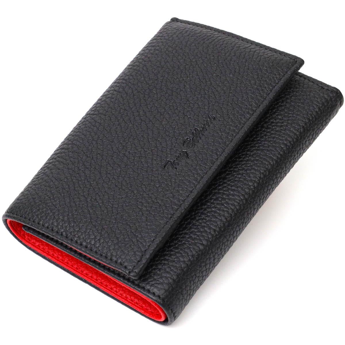 Кошелек для женщин Tony Bellucci Wallet 22037 из натуральной кожи Черный (56238)