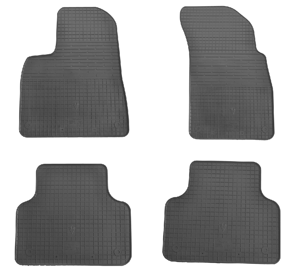 Коврики резиновые Stingray Honda Crosstour 2012- 4 шт. Черный (1008074)
