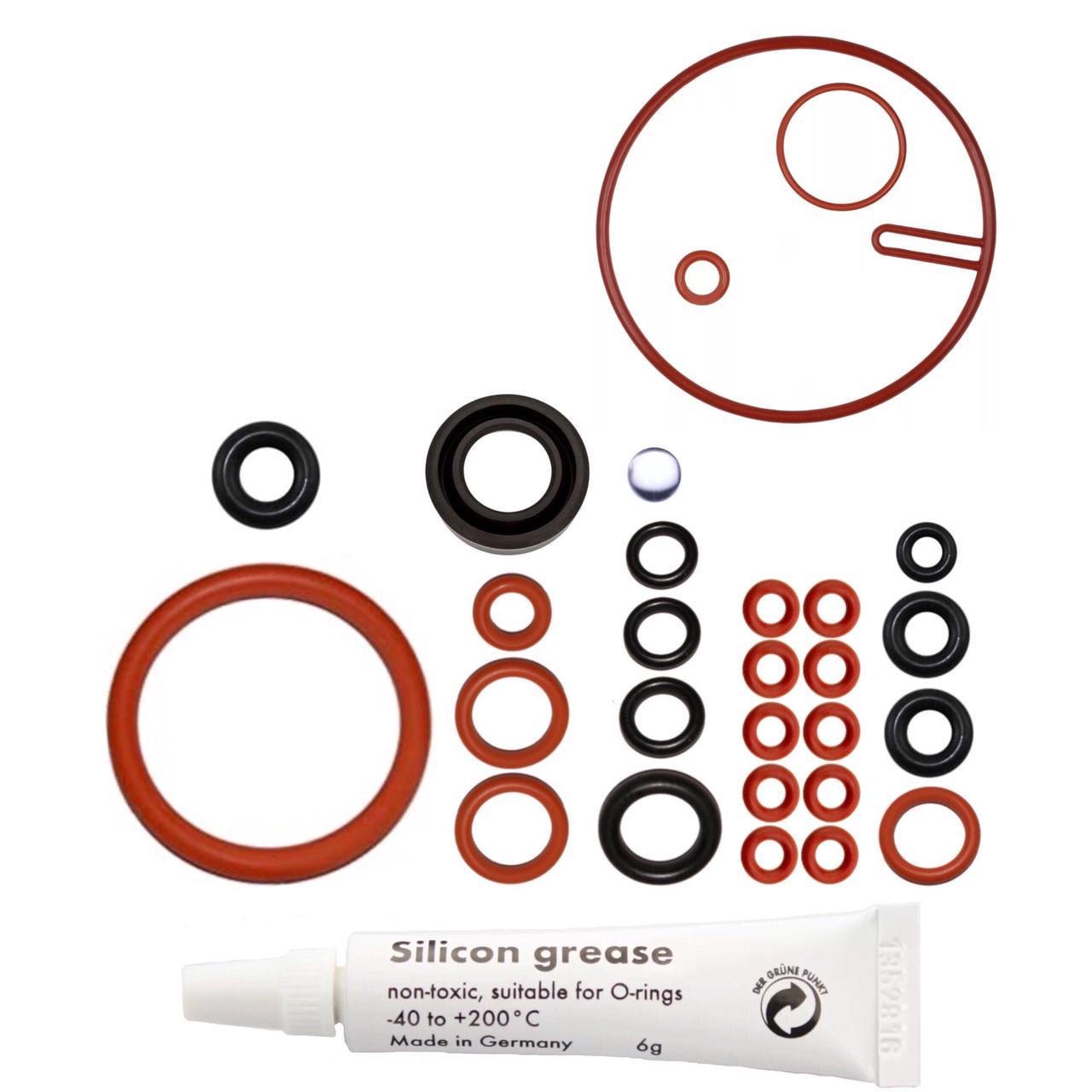 Ремкомплект для обслуговування XXXL зі змазкою Silikonfett кавомашини Saeco Magic/Royal/Stratos (1618353356) Ремкомплект для обслуговування XXXL зі змазкою Silikonfett кавомашини Saeco Magic/Royal/Stratos (1618353356)