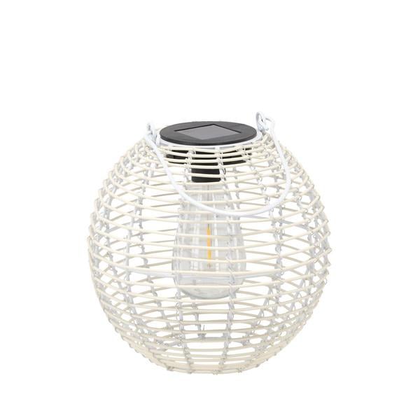Фонарь на солнечной батарее садовый Garden Line LED 6051 21х20х20 см Белый (5905629916051)