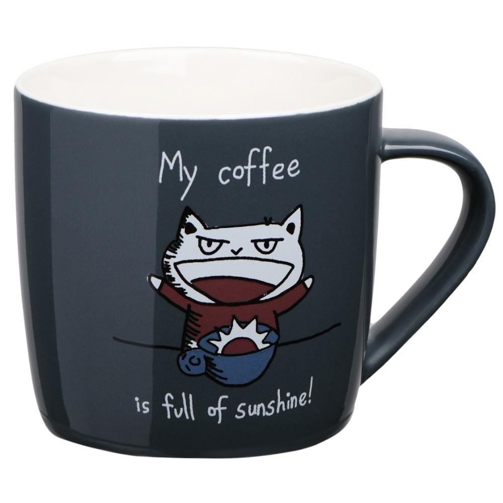 Чашка Ardesto Coffee sun фарфор 330 мл (AR3412)