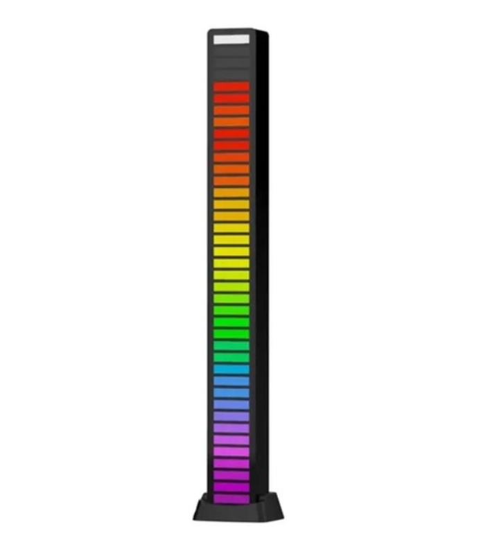 Світильник-RGB світлодіодний настільний D-09-RGB Bluetooth Black (677080) Світильник-RGB світлодіодний настільний D-09-RGB Bluetooth Black (677080)