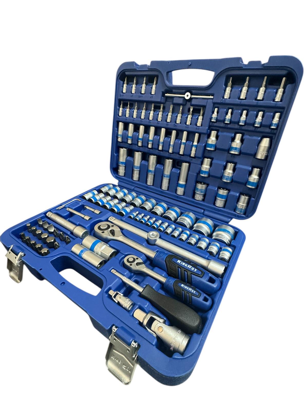 Набір інструментів KING ROY 6 гранний 108 пр. (6110) - фото 2 Набір інструментів KING ROY 6 гранний 108 пр. (6110) - фото 2