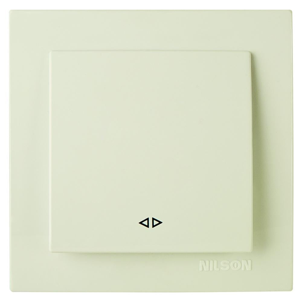 Вимикач Nilson Touran проміжний Кремовий (24121010)