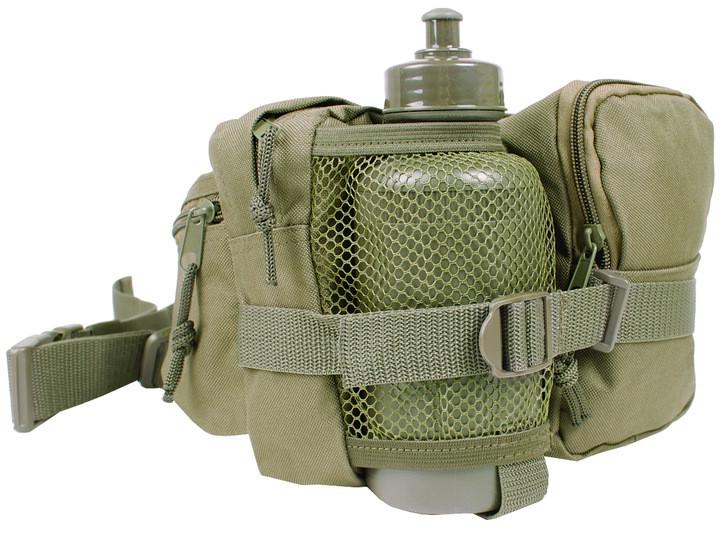 Подсумок на пояс с флягой Mil Tec Оливковый (13511001)