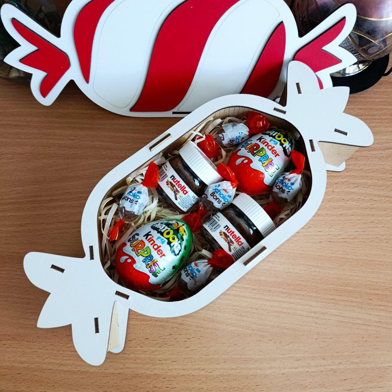 Бокс з кіндерами та солодощами для дитини (ar314) - фото 3 Бокс з кіндерами та солодощами для дитини (ar314) - фото 3