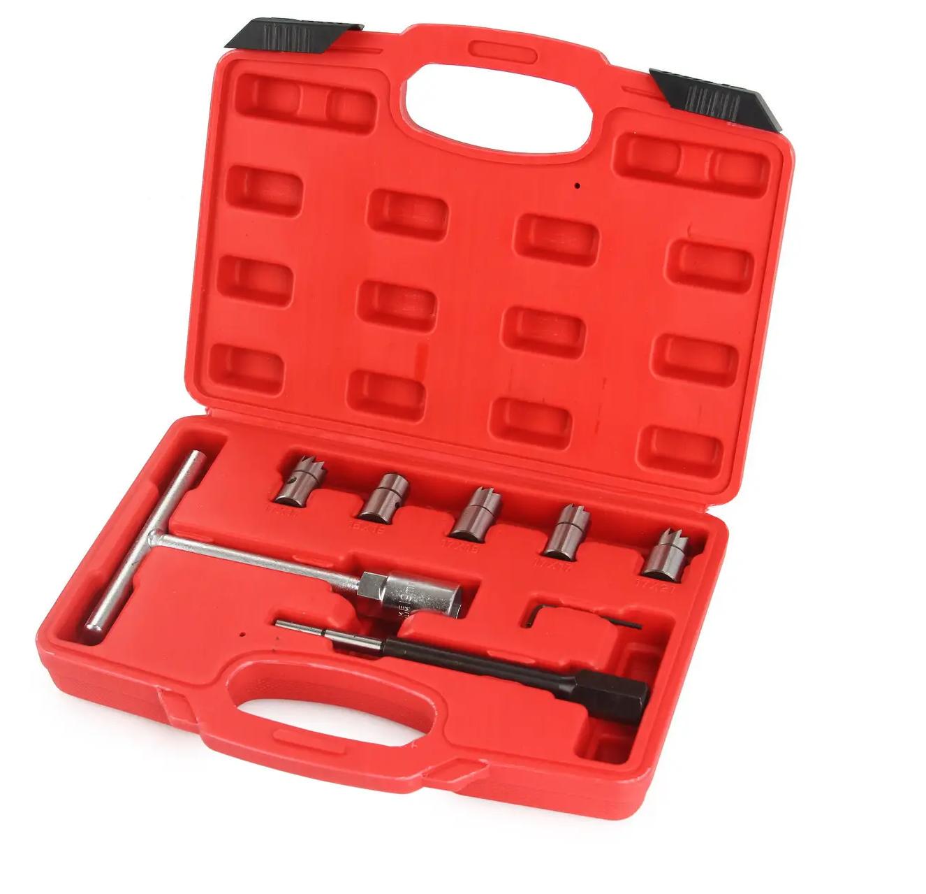 Комплект фрез для гнізд форсунок LEX LXDI7688 в кейсі 7 шт. (10964)