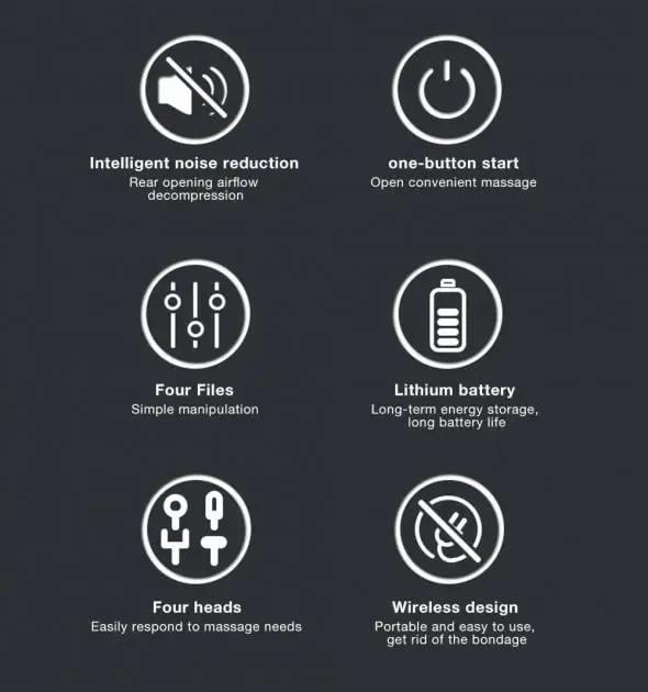 Массажер для тела Fascial Gun HG-320 Health - фото 6 Массажер для тела Fascial Gun HG-320 Health - фото 6