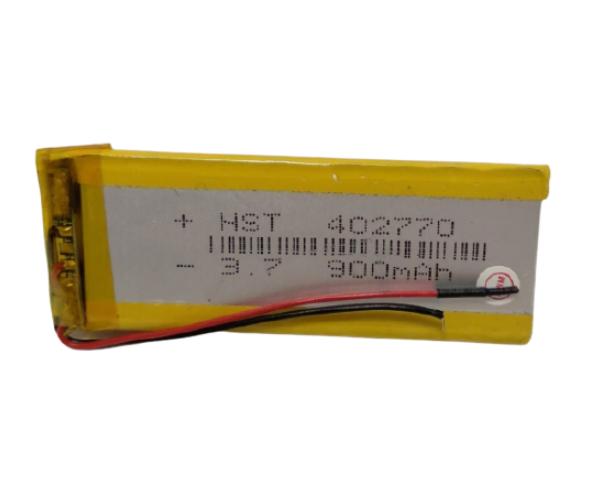 Аккумуляторная батарея Li-ion 3,7 V 402770 900 mAh (000020603)