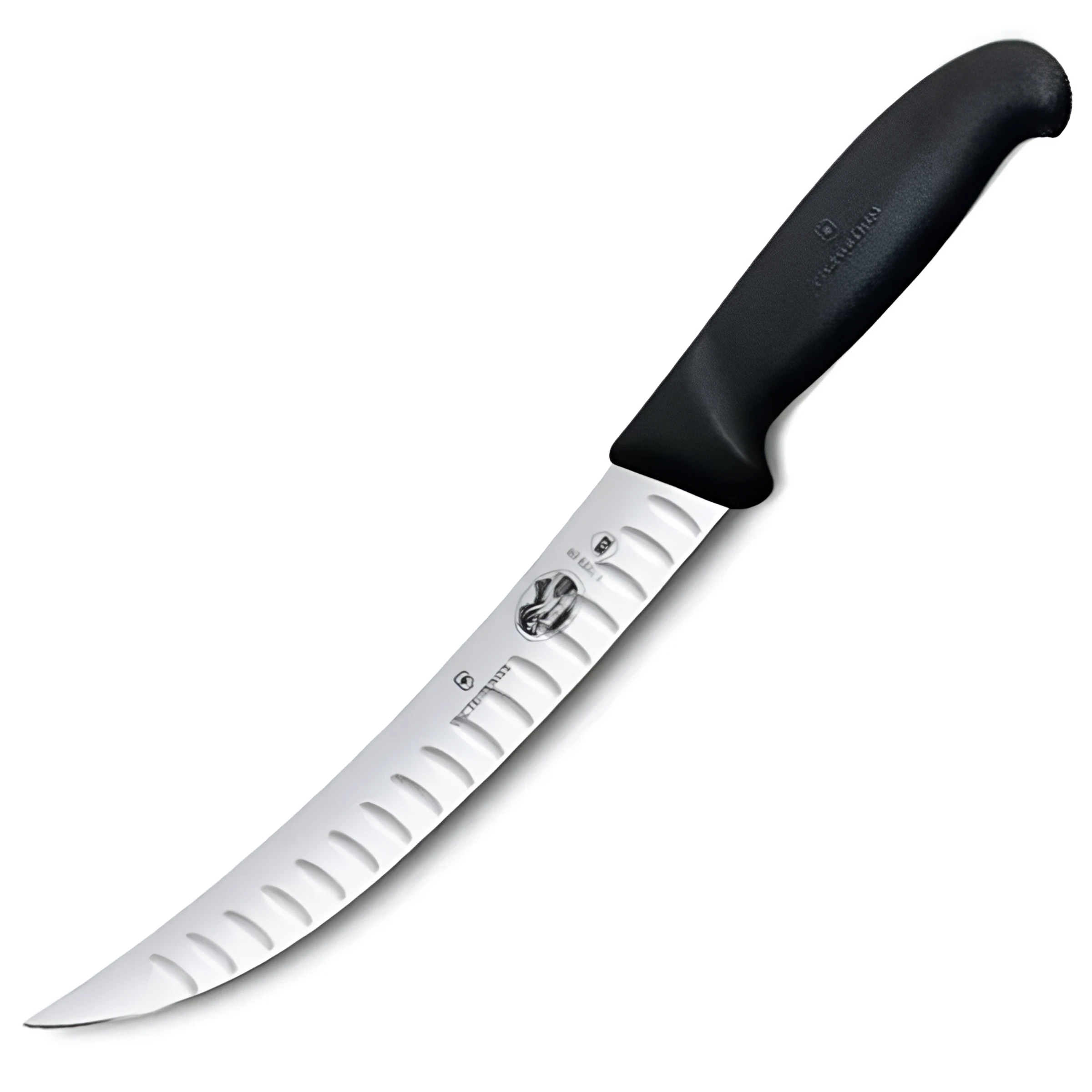 Нож для мяса Victorinox Fibrox Butcher 20 см Черный (583664)