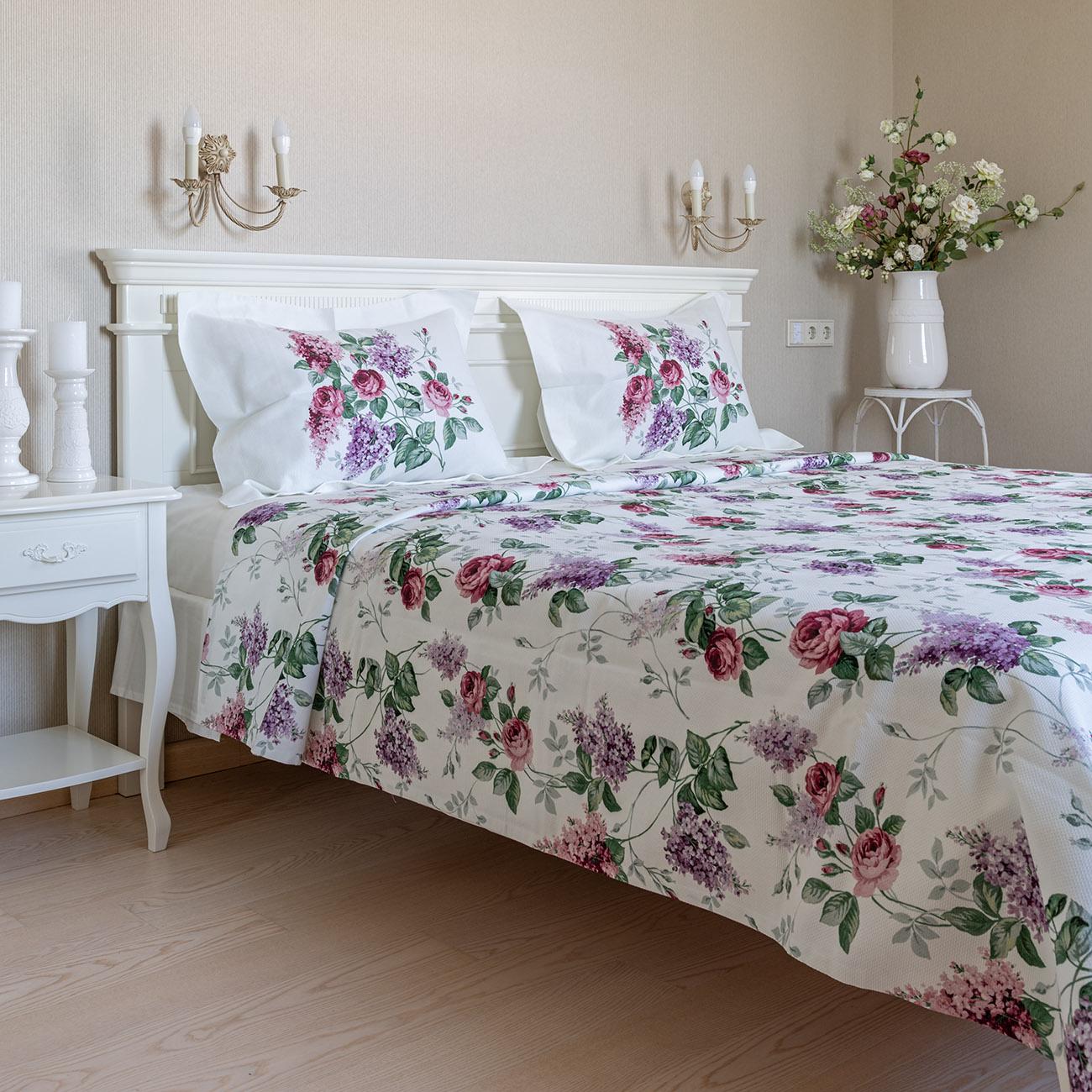 Набір покривало Pike з наволочками Gul Guler Leylak Різнокольоровий - фото 4 Набір покривало Pike з наволочками Gul Guler Leylak Різнокольоровий - фото 4