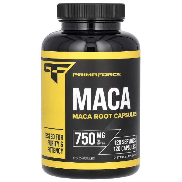 Мака Primaforce Maca Root 750 мг 120 капс. (000027314)