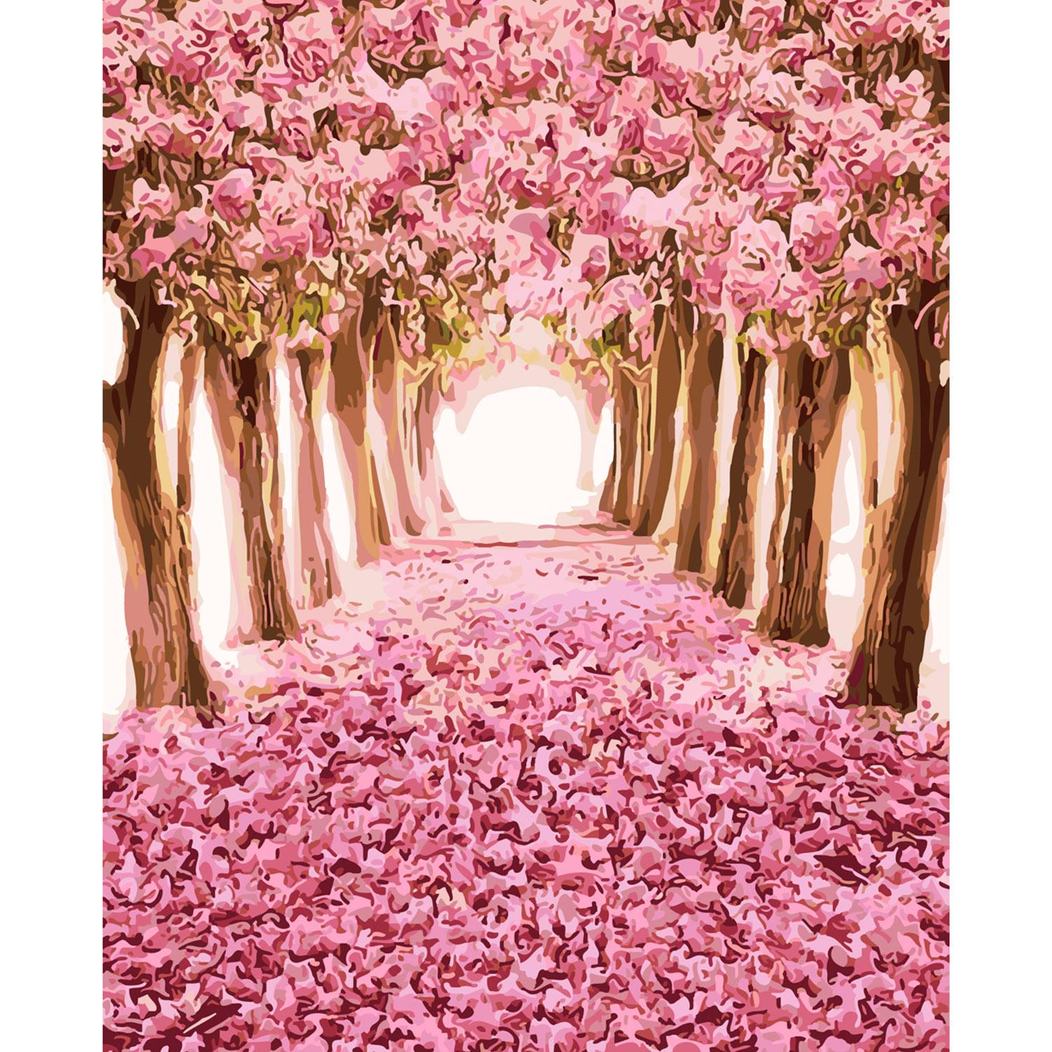 Картина по номерам Strateg Аллея во сне 40х50 см (SY6197)