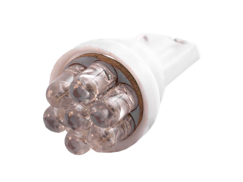 Автолампа светодиодная T10 W5W 12 В 7led Белый (55319023)