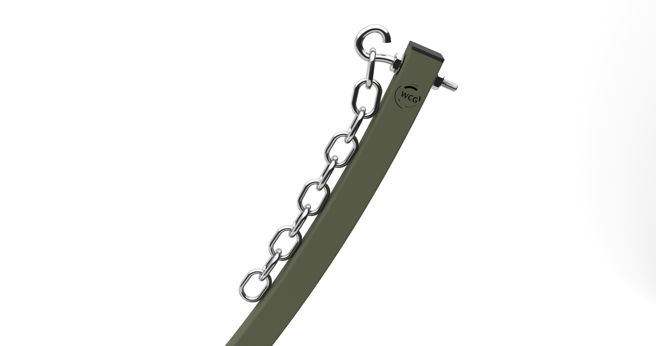 Стійка для двомісного гамака WCG металева з кріпленням для дому/дачі/саду Оливкова (WCGR-OL1) - фото 8