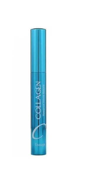 Тушь для ресниц водостойкая Enough Collagen Waterproof Volume Mascara с коллагеном 9 мл Черный (2197175121)